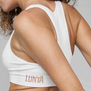 LUNYA Bralette Modal White size Medium HTF